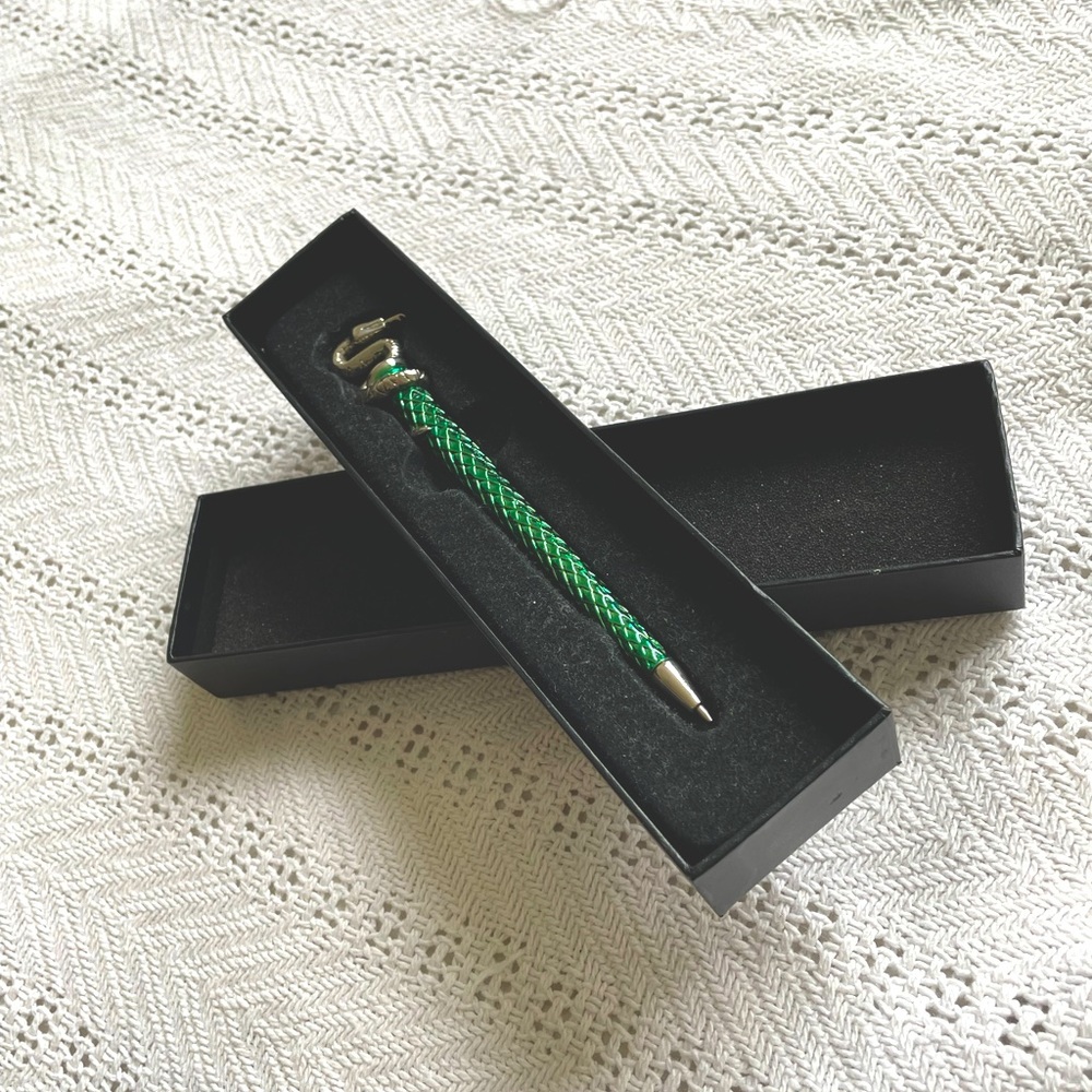 Harry Potter Slytherin Collectable Metal Pen
